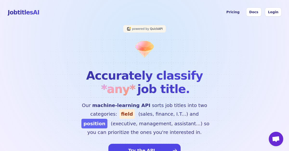 Jobtitles Al - AI Human Resource tool